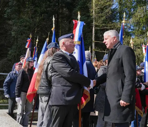 81e anniversaire des combats du Plateau des Glières — Dimanche 30 mars 2025 — Martial Saddier