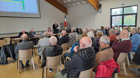 AG 2024 du comité de Reignier et élection nouveau président