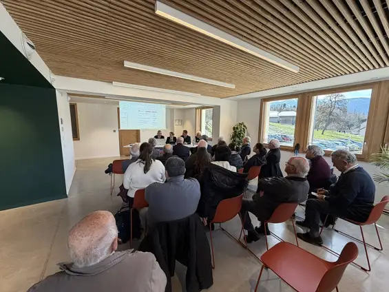 Assemblée générale 2026 du comité de Cluses du souvenir Français en présence de la conseillère départementale Marie Antoinette Metral