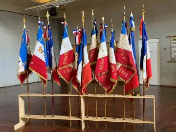 Porte-drapeaux haute-savoie lors de l'assemblée générale ce 24 octobre 2020 à Cruseilles.