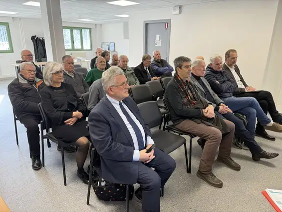 Assemblée générale du comité 2026 d’Annecy que préside Guy Delaval DGA du secteur Annécien. Un comité qui est de retour sur l’agglomération annécienne après une dissolution.