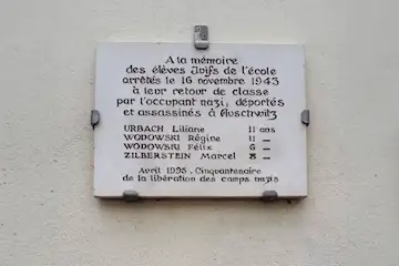 Annecy — Plaque école primaire Jules Philippe