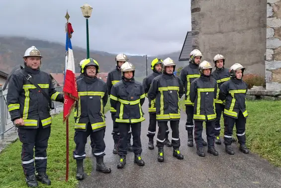 Armistice le Villar - Les sapeurs-pompiers