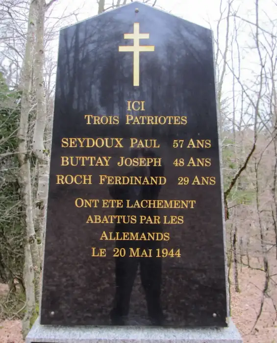 Saint-Paul-en-Chablais (Bernex) — Stèle rafle du 20 mai 1944