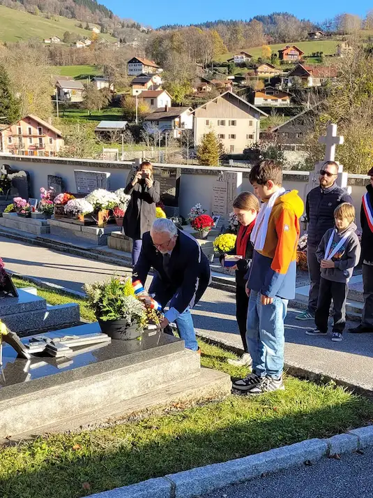 Bogève — Les élèves font revivre la mémoire d’un poilu de la Grande Guerre” : Édouard FOREL