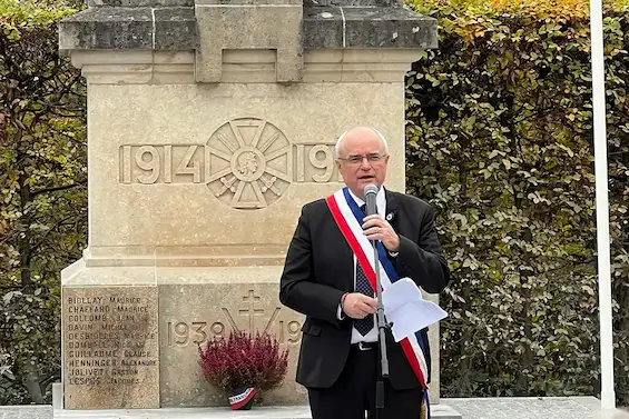 Cérémonie 11 novembre 2024 à Bonneville — Discours de monsieur le Maire