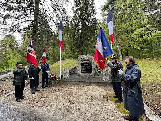 Monument en hommage aux morts de la Résistance et aux déportés de Bonneville et Ayze.