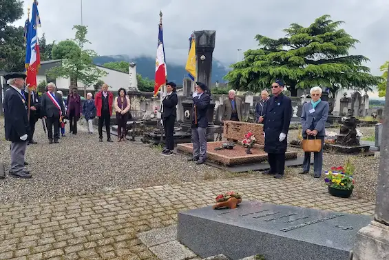 Cérémonie de la Résistance au monument du Charnier de Ville-la-Grand