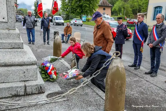 Châtillon-sur-Cluses — Une cérémonie patriotique à l’occasion du 8 Mai