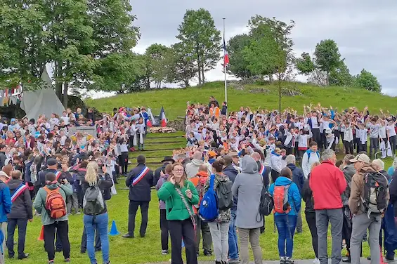 Plateau de plaine-Joux — Chemins de la mémoire 2024 (USEP)