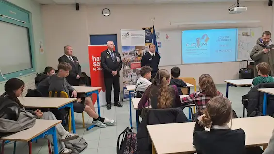 Boëge — Formation au module M1 avec EJP74 au Collège Jean-Marie Molliet