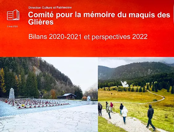 Comité pour la mémoire du Maquis des Glières.