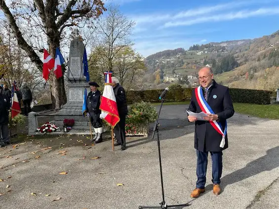 Commémoration du 11 Novembre à Ayze