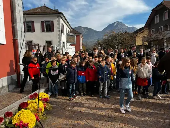 Commémoration du 11 Novembre à Marignier