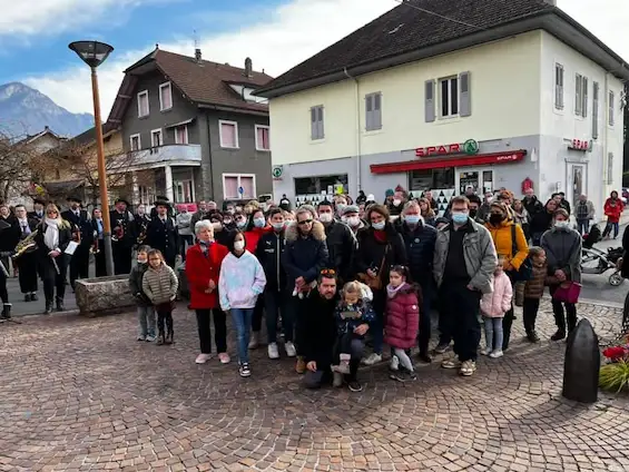 Commémoration du 11 Novembre à Marignier