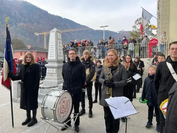 Commémoration du 11 Novembre à Vougy