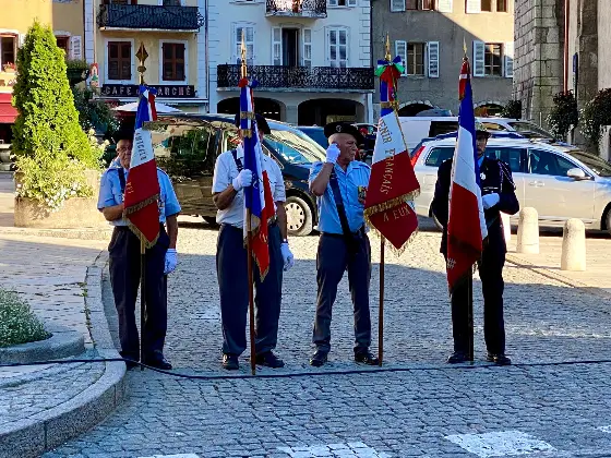 Commémoration du 78[e] anniversaire des bombardements de Thônes