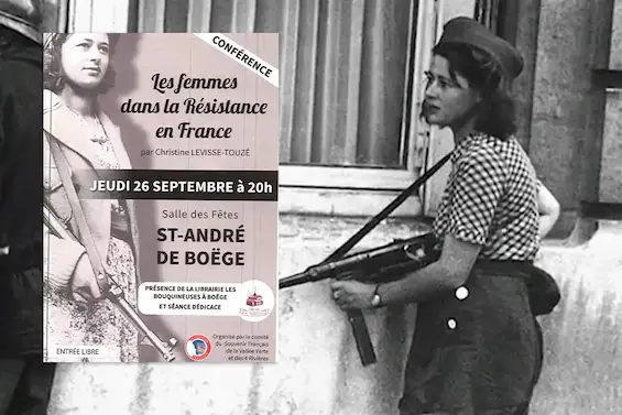 Saint-André-de-Boëge — Conférence : Les femmes dans La Résistance en France