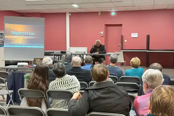 Cluses — Conférence sur le mémorial de la déportation en Haute-Savoie avec Michel Germain