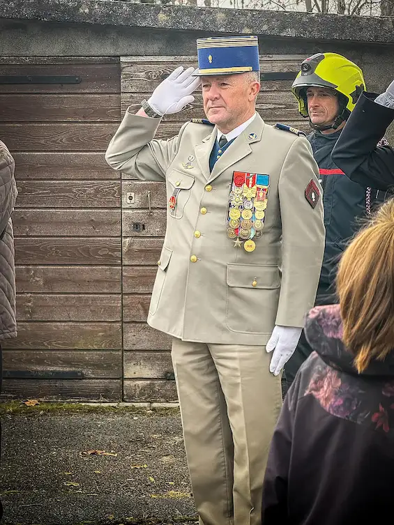 Contamines-Montjoie — Commemoration du 11 novembre 2024 — Photo Basile DUNAND