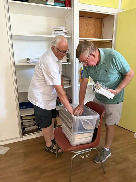 Annecy — Déménagement du siège du Souvenir Français 74