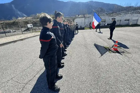 EJP74 - jeunes sapeurs pompiers de Passy