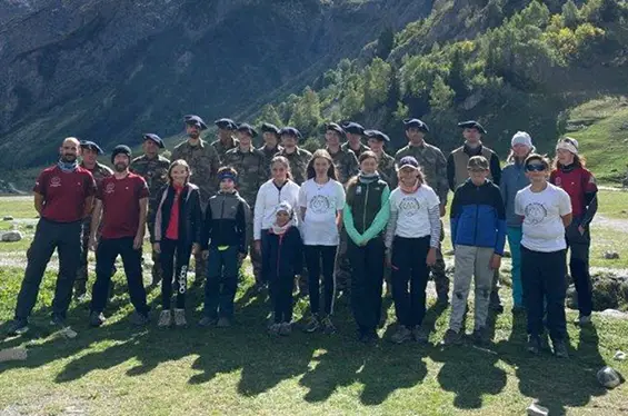 Des collégiens ont rencontré des militaires du Tiger raid