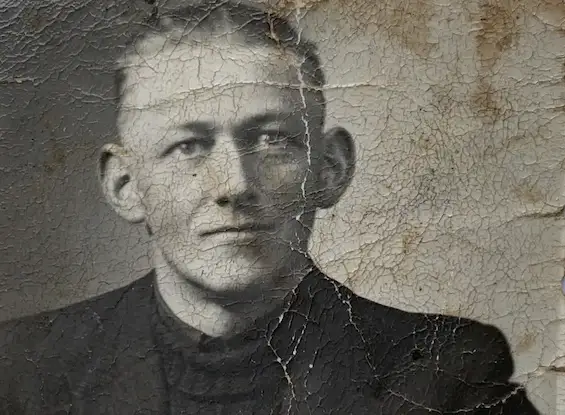 Lucien Levet résistant et déporté — Cette photo de Lucien Levet a été prise en 1944, l’année de son arrestation. Il avait 40 ans. Photo Famille