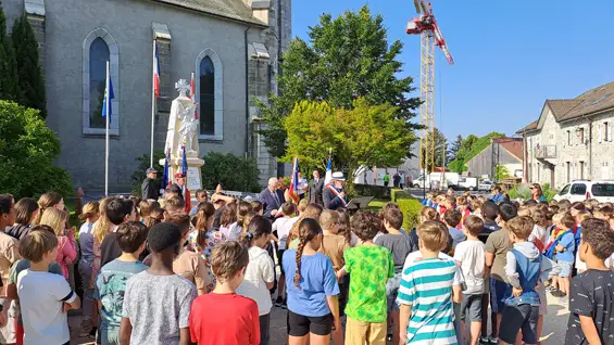 Fillinges — « Quoi qu’il arrive, la flamme de la Résistance française ne doit pas s’éteindre et ne s’éteindra pas. »