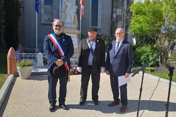 Fillinges — cérémonie du 8 mai et passation de drapeau