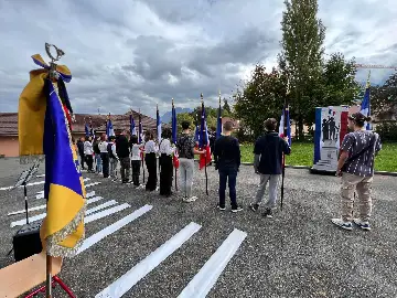 Formation porte-drapeaux Collège Afforêts