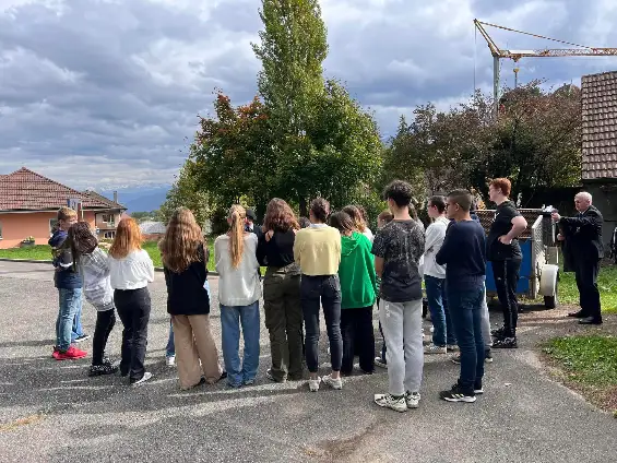 Formation porte-drapeaux Collège Afforêts