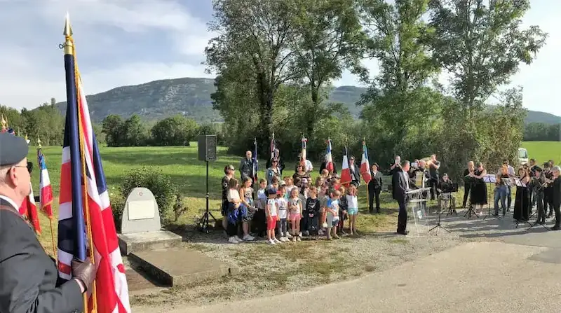 Frangy : 77e anniversaire de libération de la haute-savoie