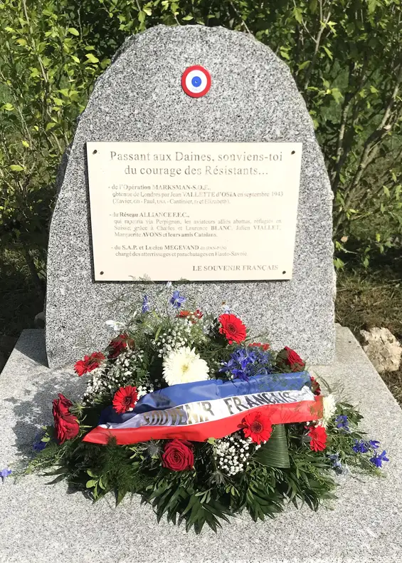Frangy — Commémore le 81[e]anniversaire de la Libération de la Haute-Savoie
