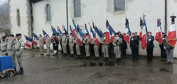 Funérailles de la MDL Fanny Claudin à Saint-Pierre-en-Faucigny, Militaire mort en OPEX