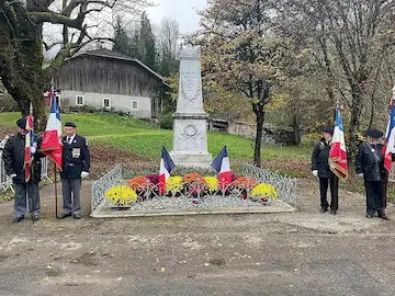 Glières-Val-de-Borne — Célébaration du 11 novembre 2024