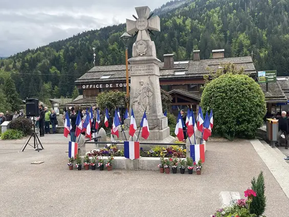 Le Grand-Bornand — Commémoration du 80[e]anniversaire de la libération