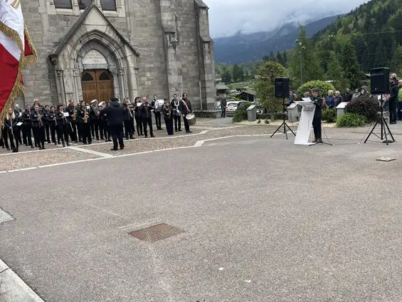 Le Grand-Bornand — Commémoration du 80[e]anniversaire de la libération