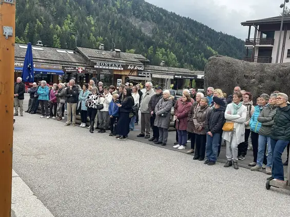 Le Grand-Bornand — Commémoration du 80[e]anniversaire de la libération