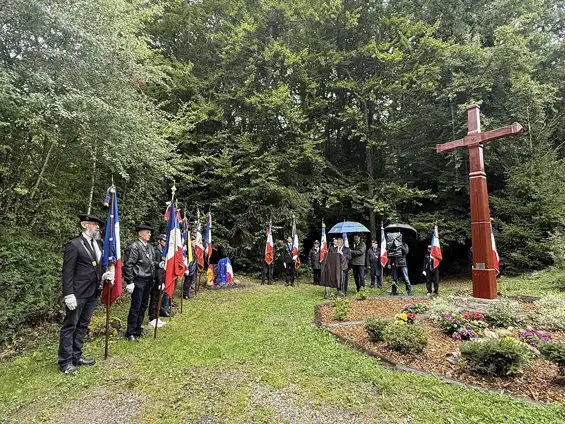Habère-Lullin — Inauguration de la Stèle pour la paix