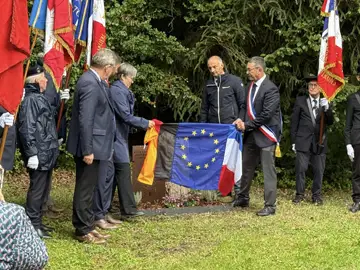 Habère-Lullin — Inauguration de la Stèle pour la paix