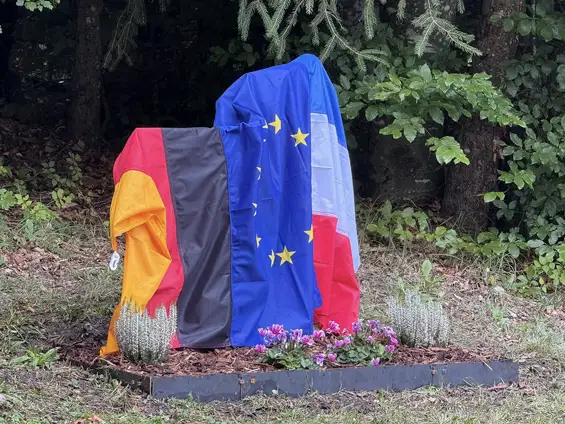 Habère-Lullin — Inauguration de la Stèle pour la paix