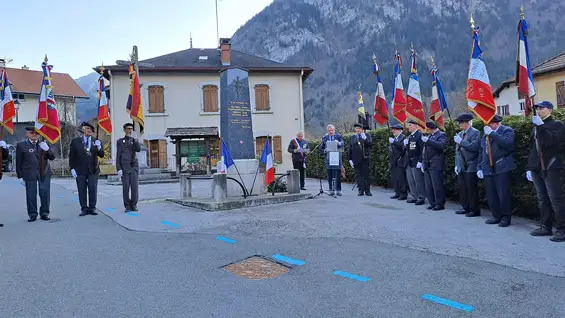 Cérémonie 2025 en hommage aux fusillés du petit-bornand assassinés le 1er avril 1944