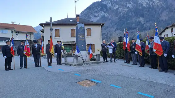 Cérémonie 2025 en hommage aux fusillés du petit-bornand assassinés le 1er avril 1944