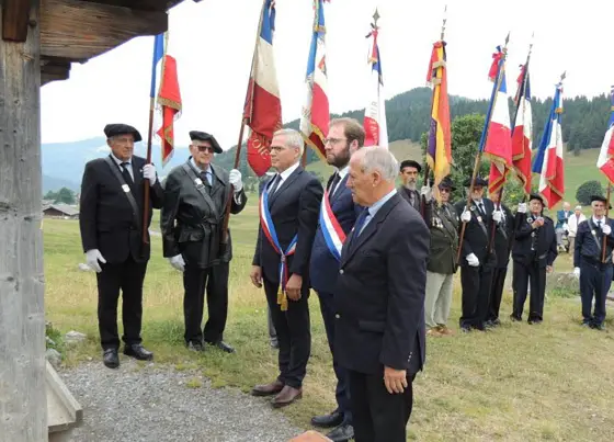 Hommage rendu aux maquisards