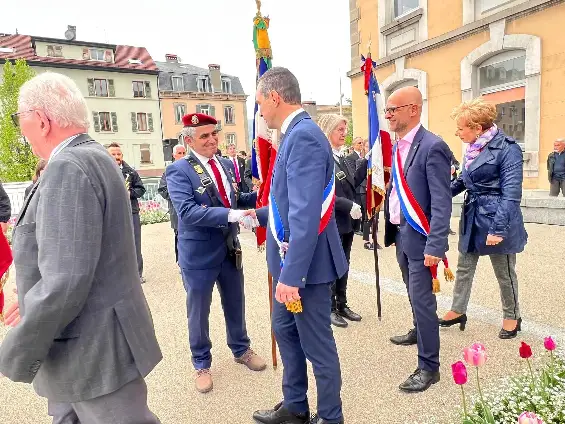 Commémoration de la journée nationale du Souvenir des victimes et héros de la déportation à Cluses