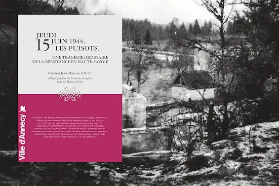 Le hameau des puisots, lieu aujourd'hui paisible et bucolique, a connu un épisode des plus tragiques de notre histoire locale. Il fut détruit le 15 juin 1944 et ses résidents assassinés, peu de temps avant la libération du département. Épisode qui ne fut qu'un des nombreux drames d e cette époque e t dont le souvenir allait s'estomper dans la mémoire collective pour ne rester qu'une page tragique pour les familles directement concernées. l'inexistence de témoignages a rendu cette enquête, sur un crime commis il y a 7 0 ans, difficile