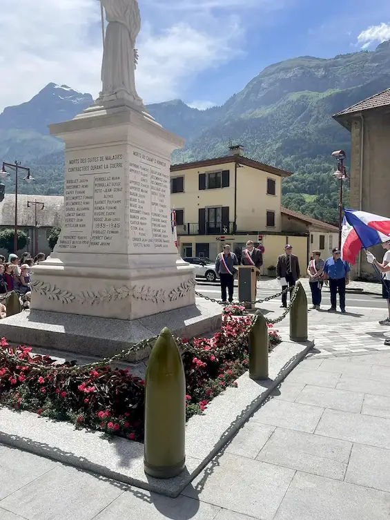 Magland — Commémoration 2024 de l’appel du 18 juin, le discours des élus