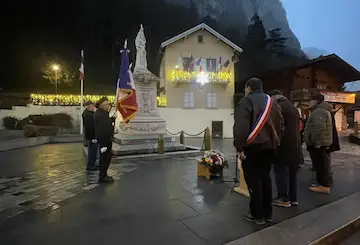 La cérémonie d’hommage aux morts pour la France pendant la guerre d’Algérie et les combats du Maroc