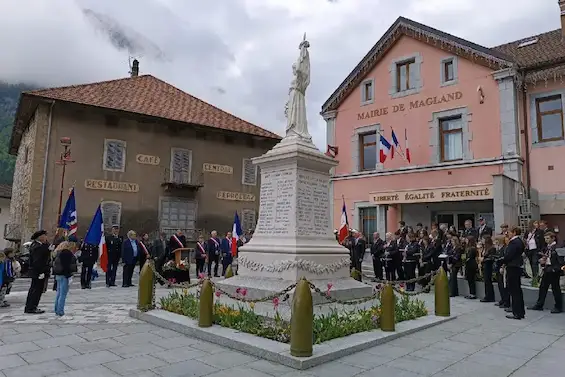 Magland La Balme — Cérémonie du 8 mai (2024)